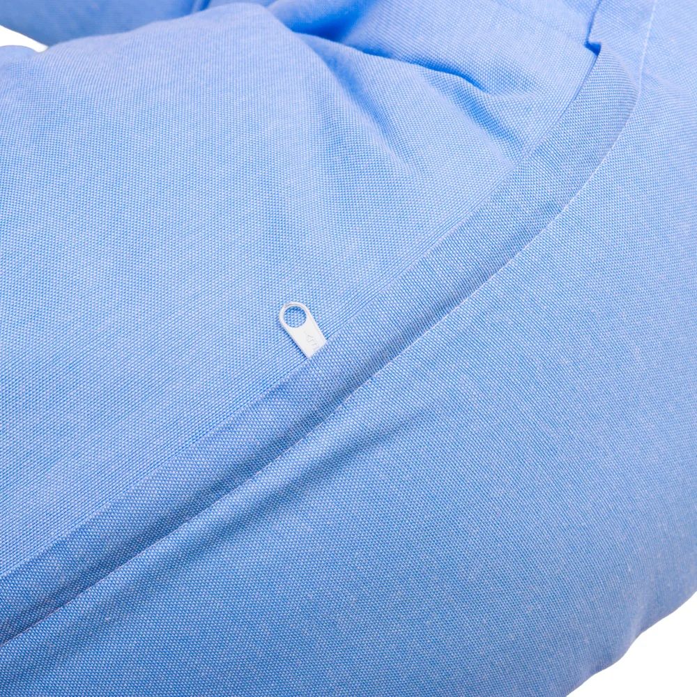 ALMOHADA DE LACTANCIA PRE Y POST NATAL FOCAS AZULES INFANTI - 7
