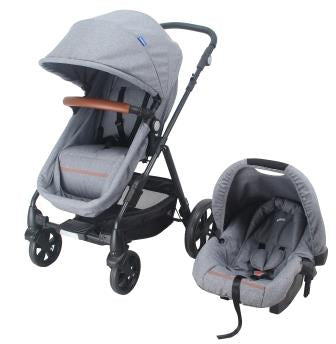 COCHE TRAVEL SYSTEM CLOUD GRIS INFANTI - 1