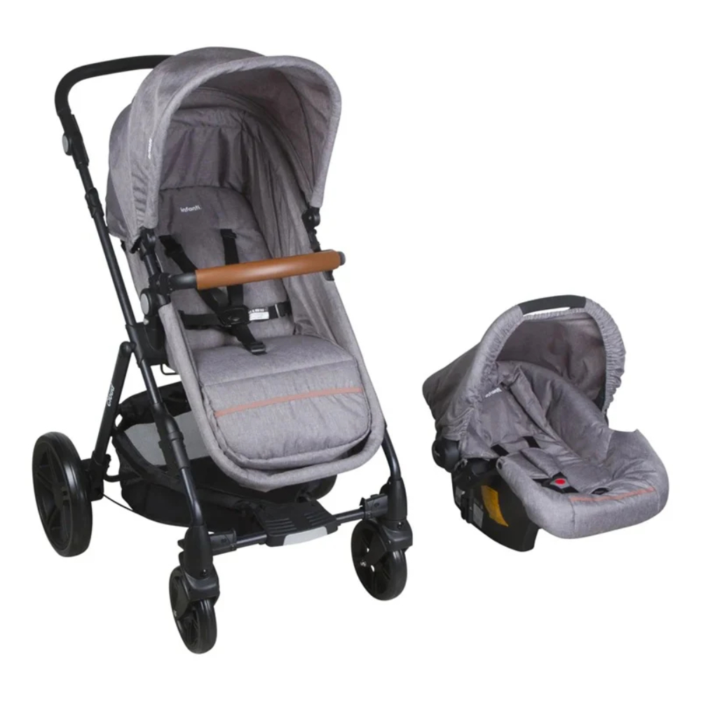COCHE TRAVEL SYSTEM CLOUD GRIS INFANTI - 2