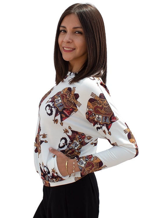 POLERA LE MAGNIFIQUE PARA MUJER PERU - 2