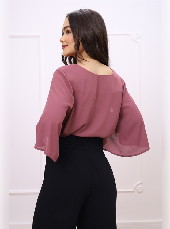 BLUSA LE MAGNIFIQUE PARA MUJER GLAMOUR SEDA - 2