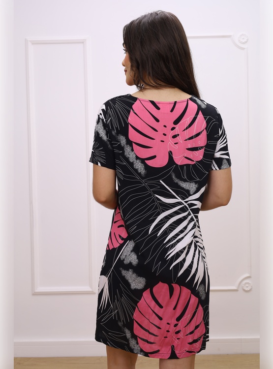 VESTIDO PARA MUJER RELAX WHITE LEAF LE MAGNIFIQUE - 2