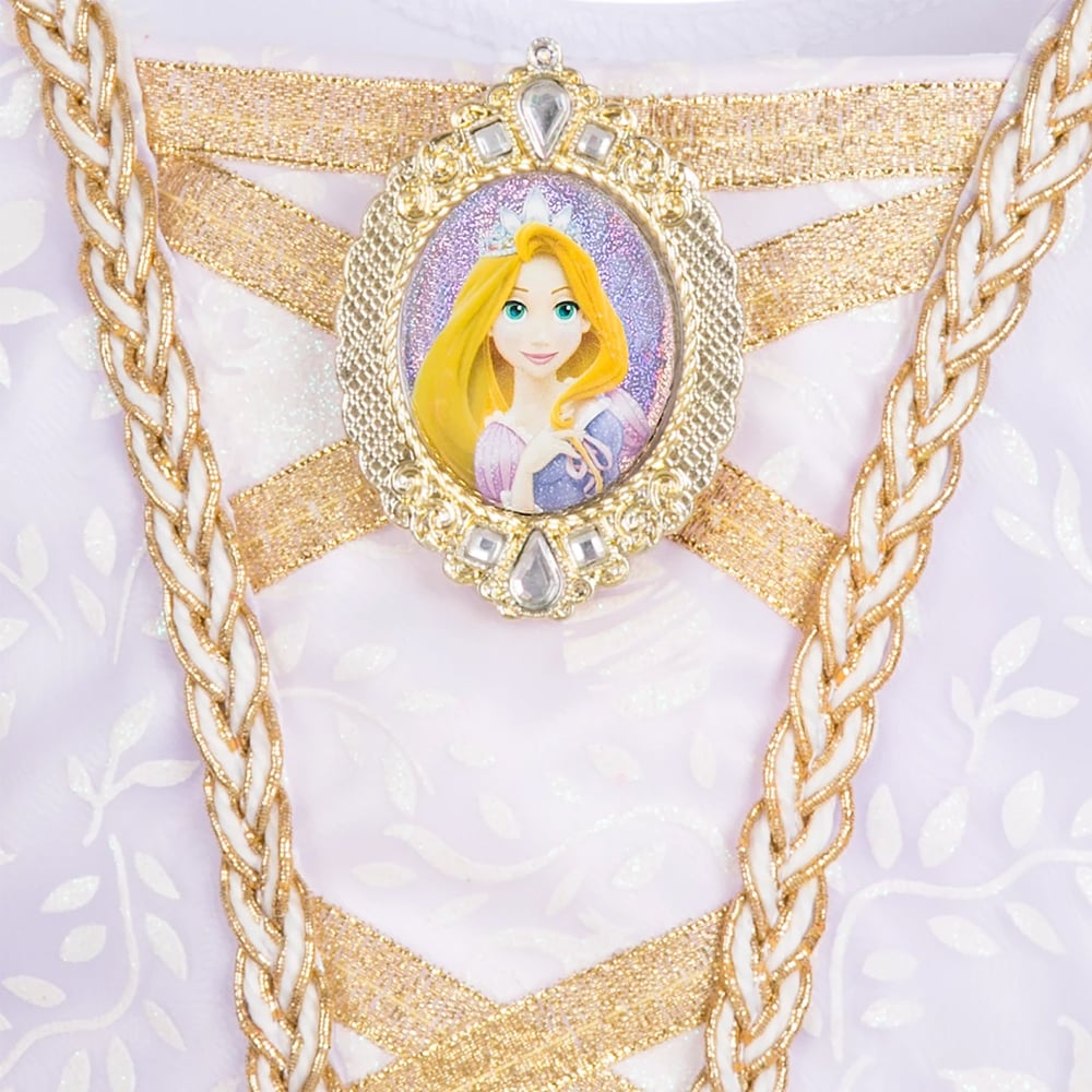 DISFRAZ CAPRI NIÑA DISNEY BLANCO VESTIDO NOVIA RAPUNZEL - 2