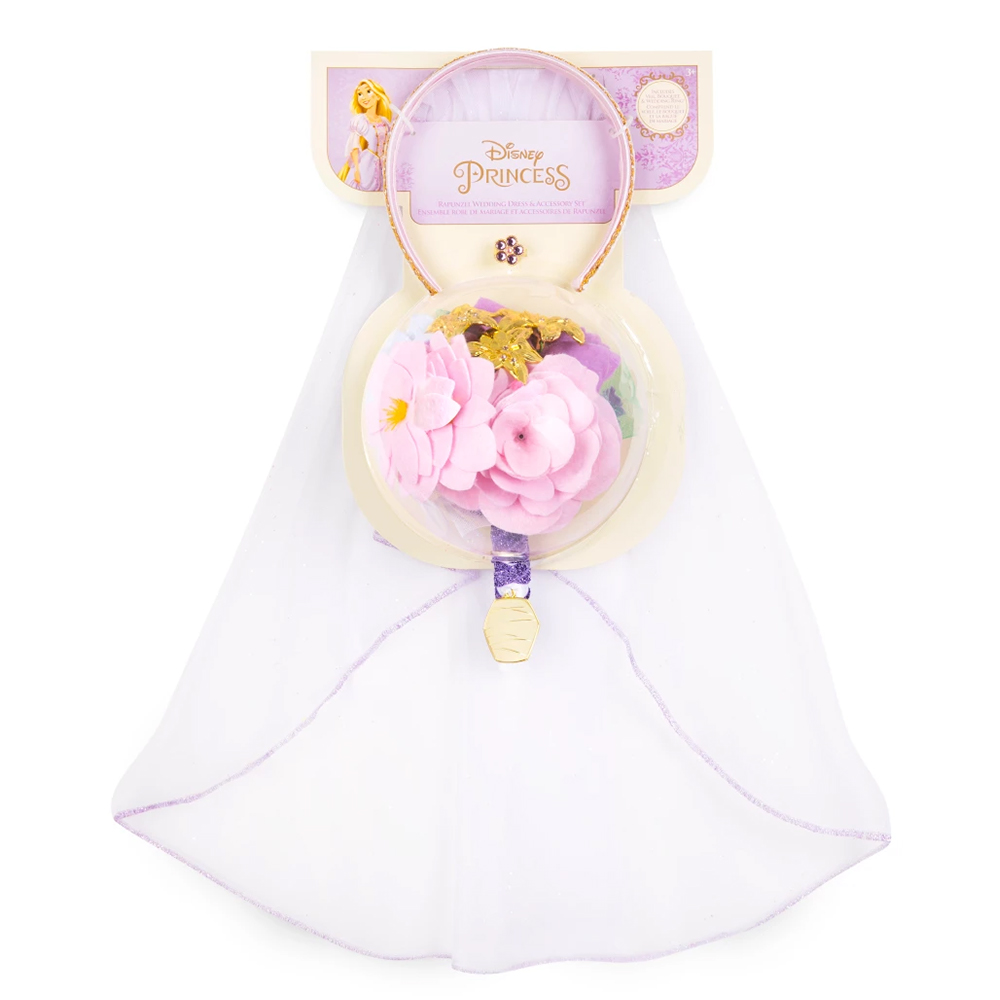 DISFRAZ CAPRI NIÑA DISNEY BLANCO VESTIDO NOVIA RAPUNZEL - 4