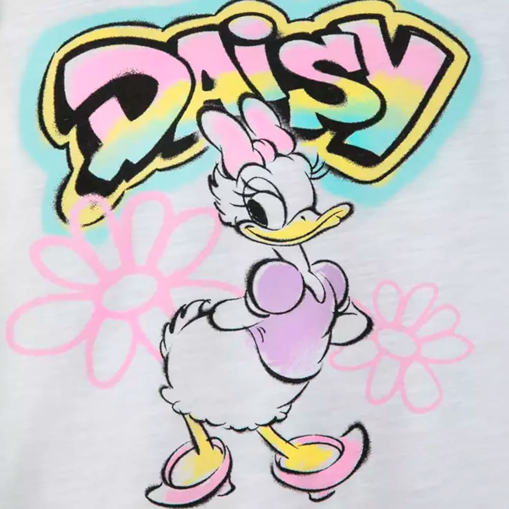 POLO MANGA CORTA ALGODÓN NIÑA DISNEY BLANCO DAISY DUCK - 2
