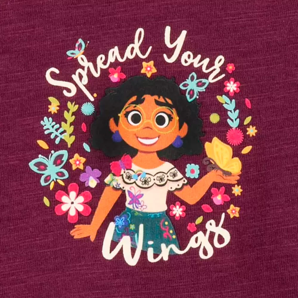 POLO MANGA CORTA ALGODÓN NIÑA DISNEY MULTICOLOR ENCANTO MIRABEL SPREAD YOUR WINGS - 2