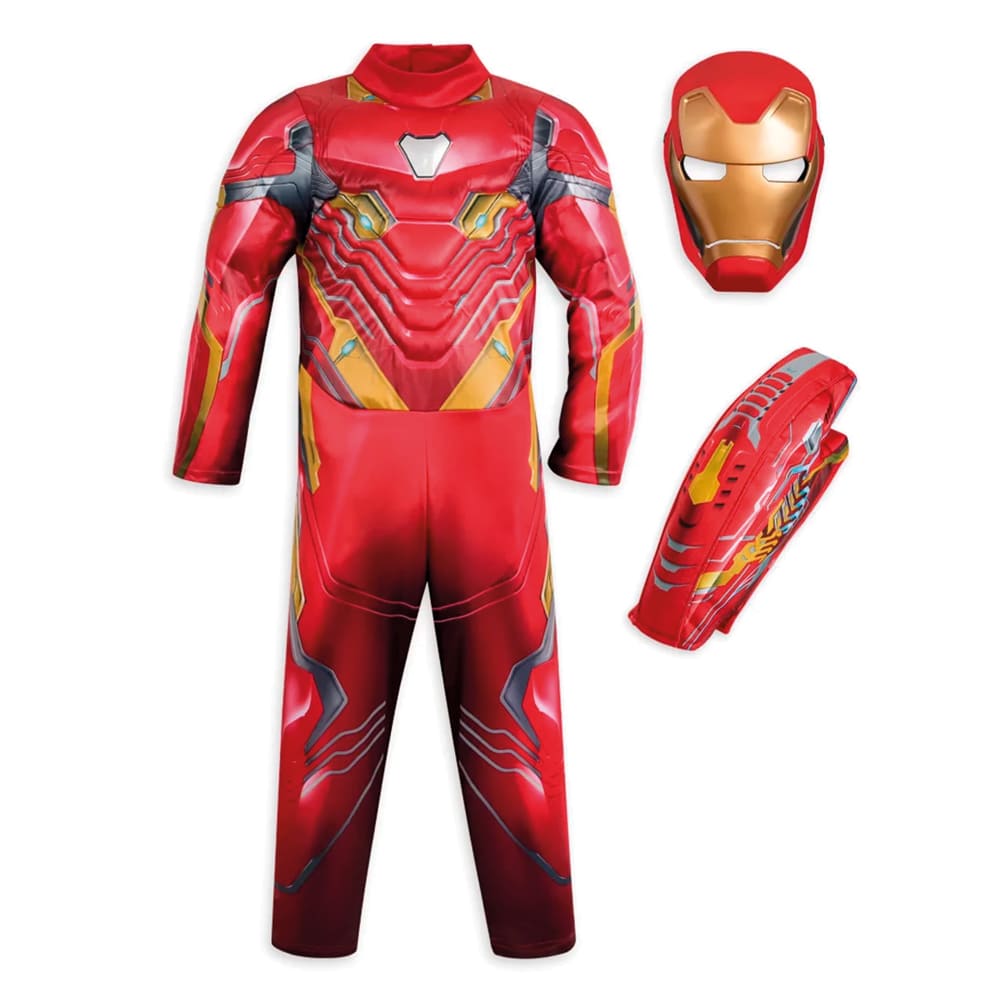 DISFRAZ NIÑO DISNEY ROJO IRON MAN AVENGERS - 2