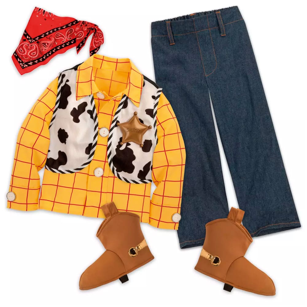 DISFRAZ NIÑO DISNEY AMARILLO WOODY TOY STORY - 1
