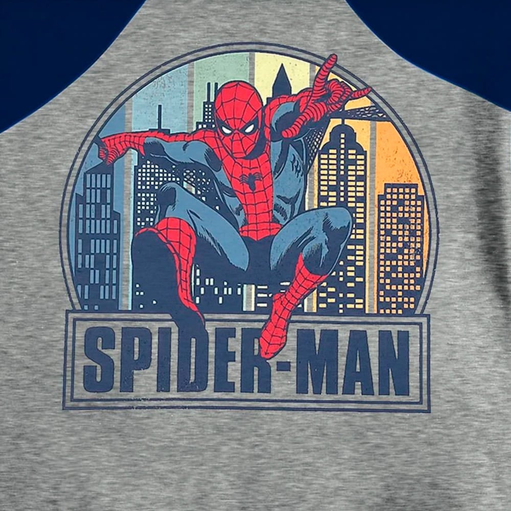 POLO MANGA LARGA ALGODÓN NIÑO DISNEY GRIS SPIDERMAN MARVEL - 2