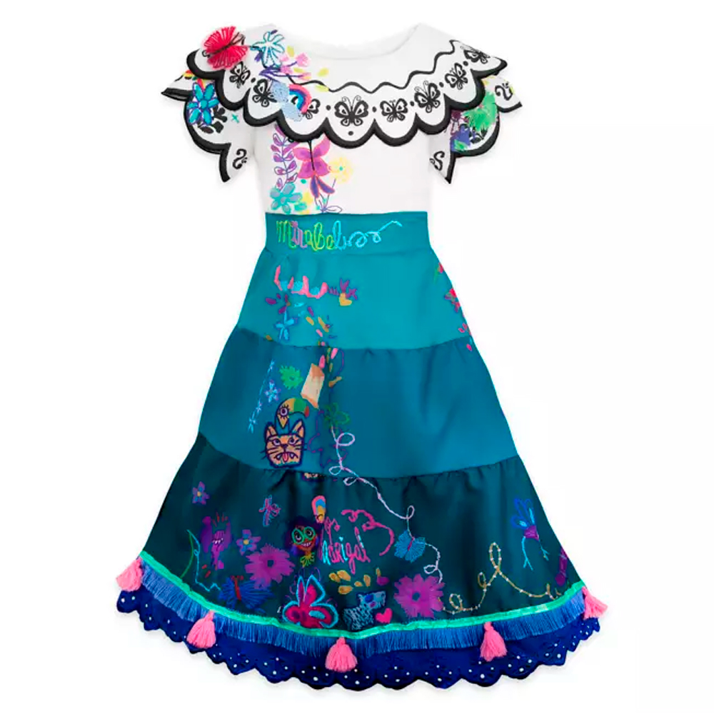 DISFRAZ NIÑA DISNEY MULTICOLOR MIRABEL ENCANTO - 1