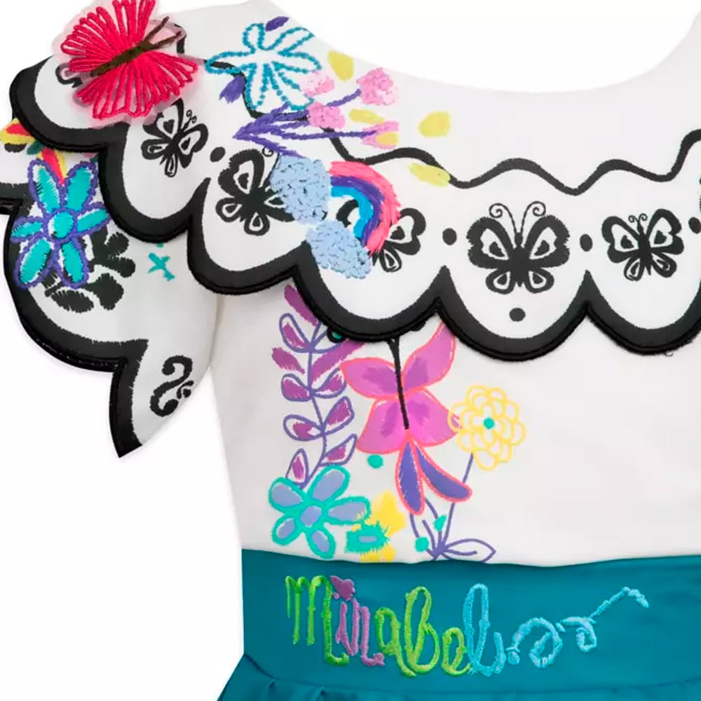 DISFRAZ NIÑA DISNEY MULTICOLOR MIRABEL ENCANTO - 3