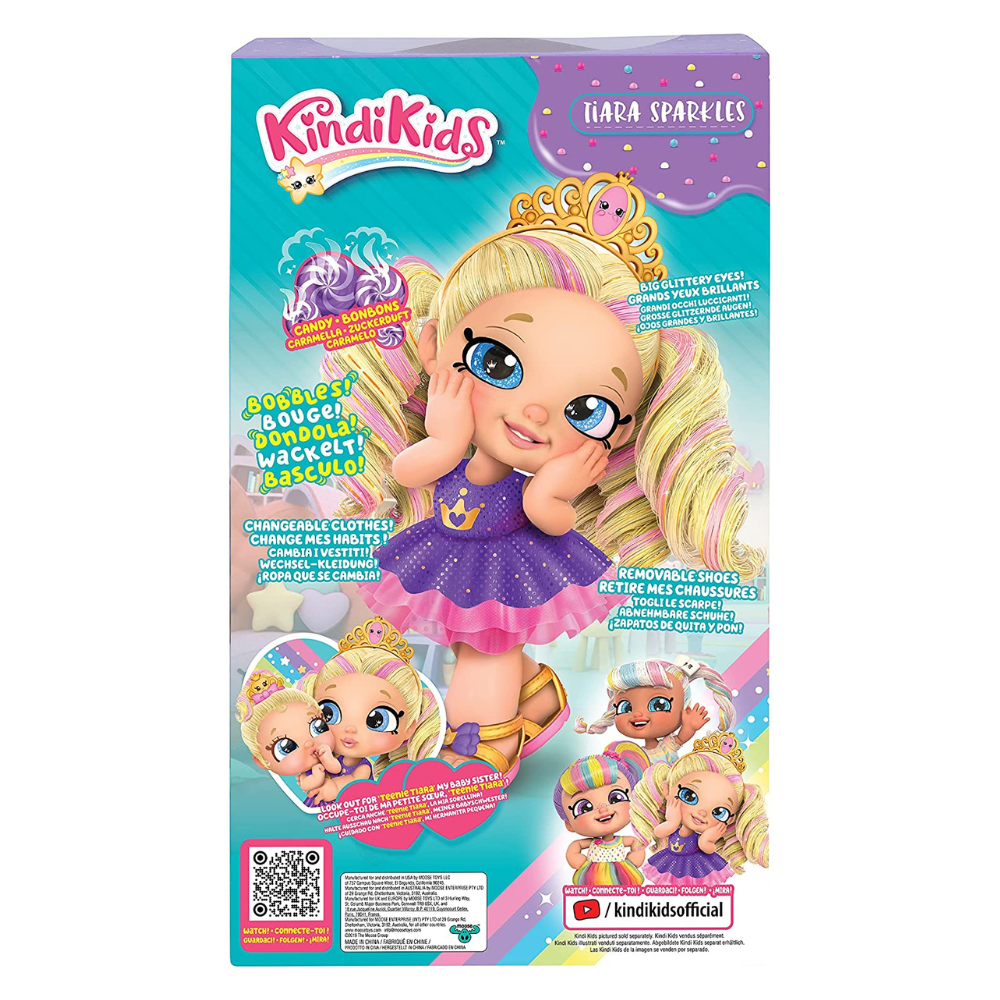MUÑECA PERFUMADA TIARA SPARKLES KINDI KIDS - 4