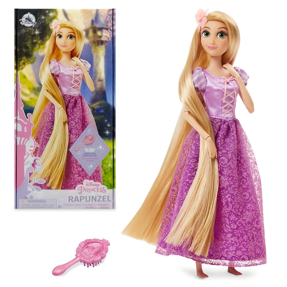 MUÑECA CLÁSICA PRINCESA RAPUNZEL - 1