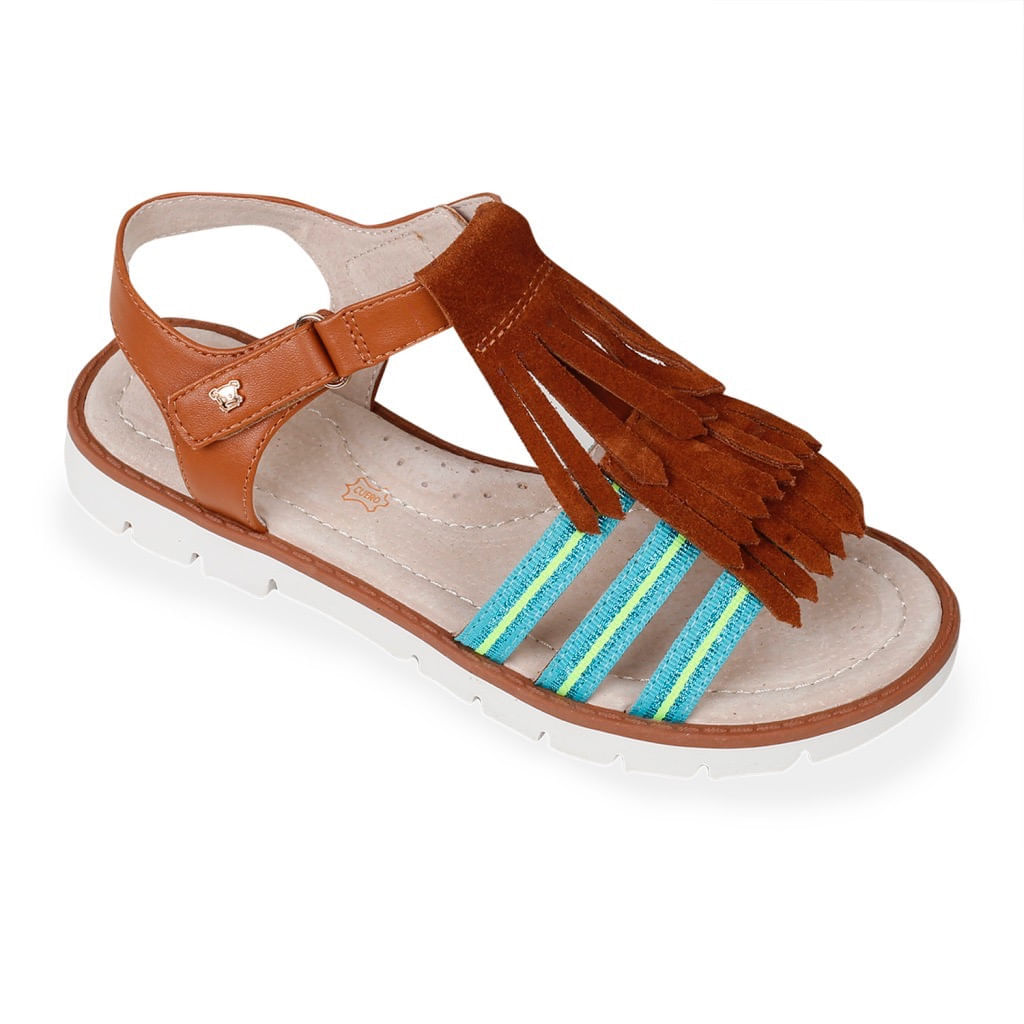 RICOSTA Sandalias Niña CLEO, Zapatos Verano Niños, Anchura