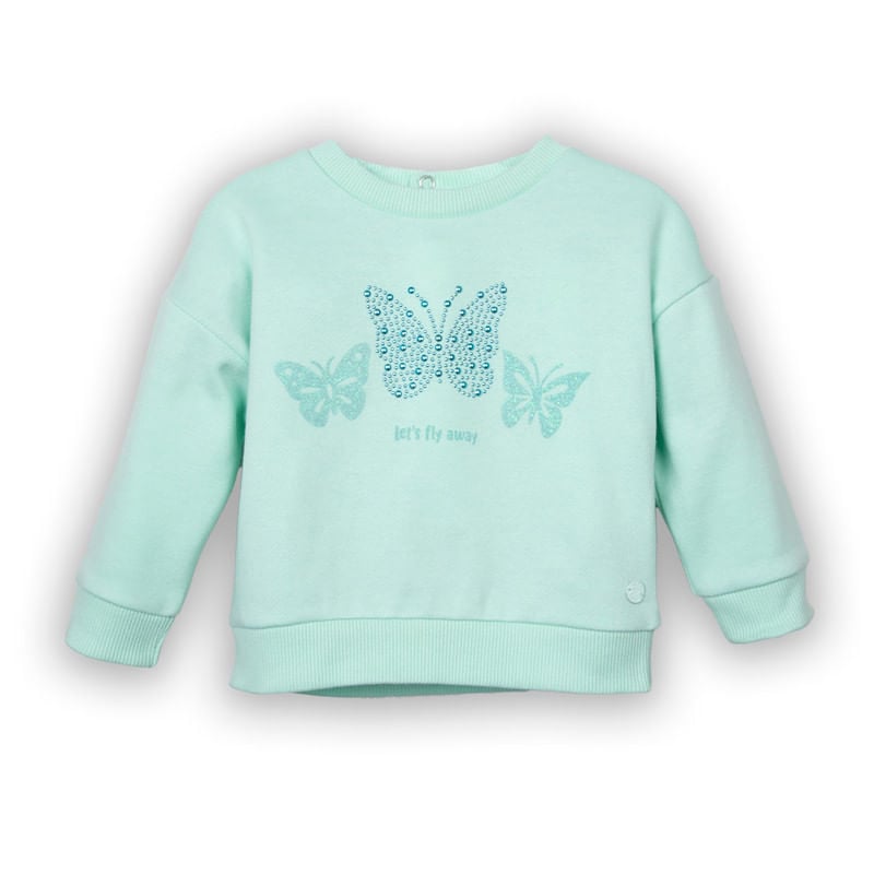 POLERA BEBÉ NIÑA AQUA - 1