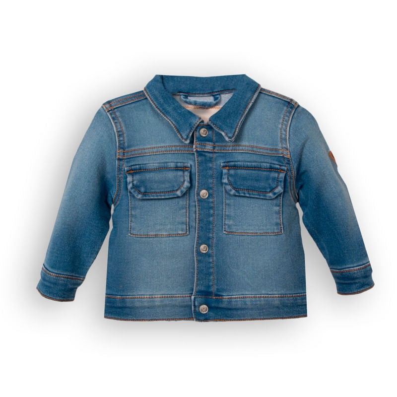 CASACA BEBE NIÑO DENIM - 1