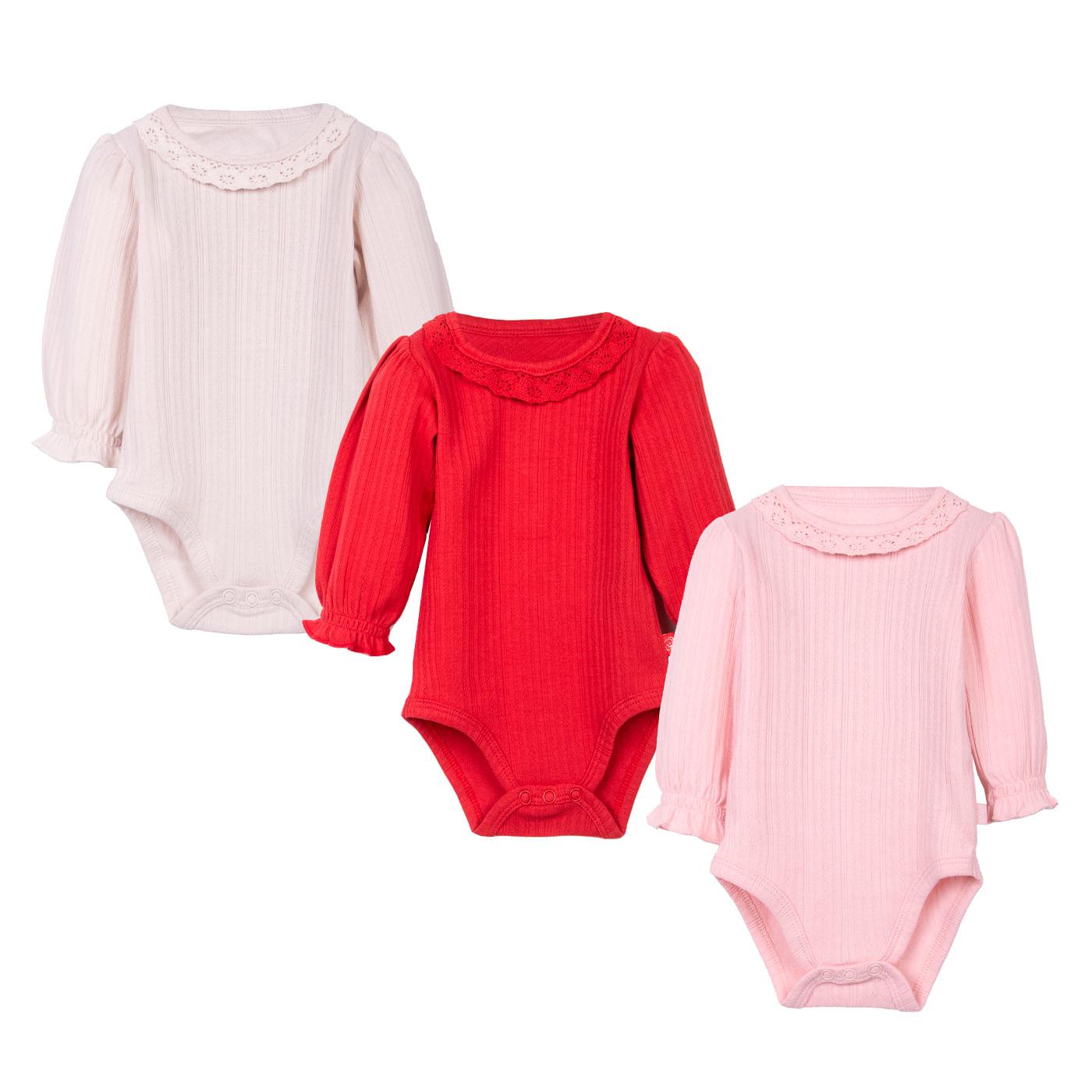 BODY RECIÉN NACIDO NIÑA SURTIDO TALLA 3M - 1