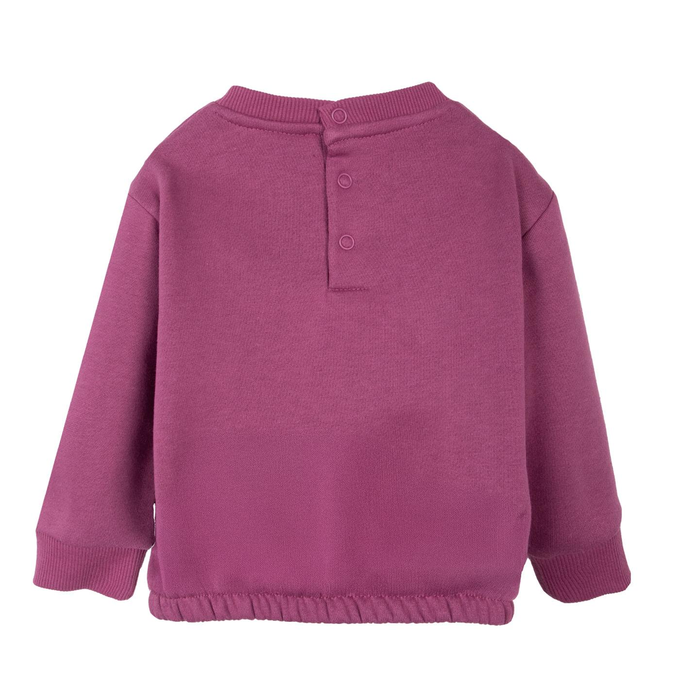 POLERA BEBÉ NIÑA CIRUELA TALLA 3M - 2