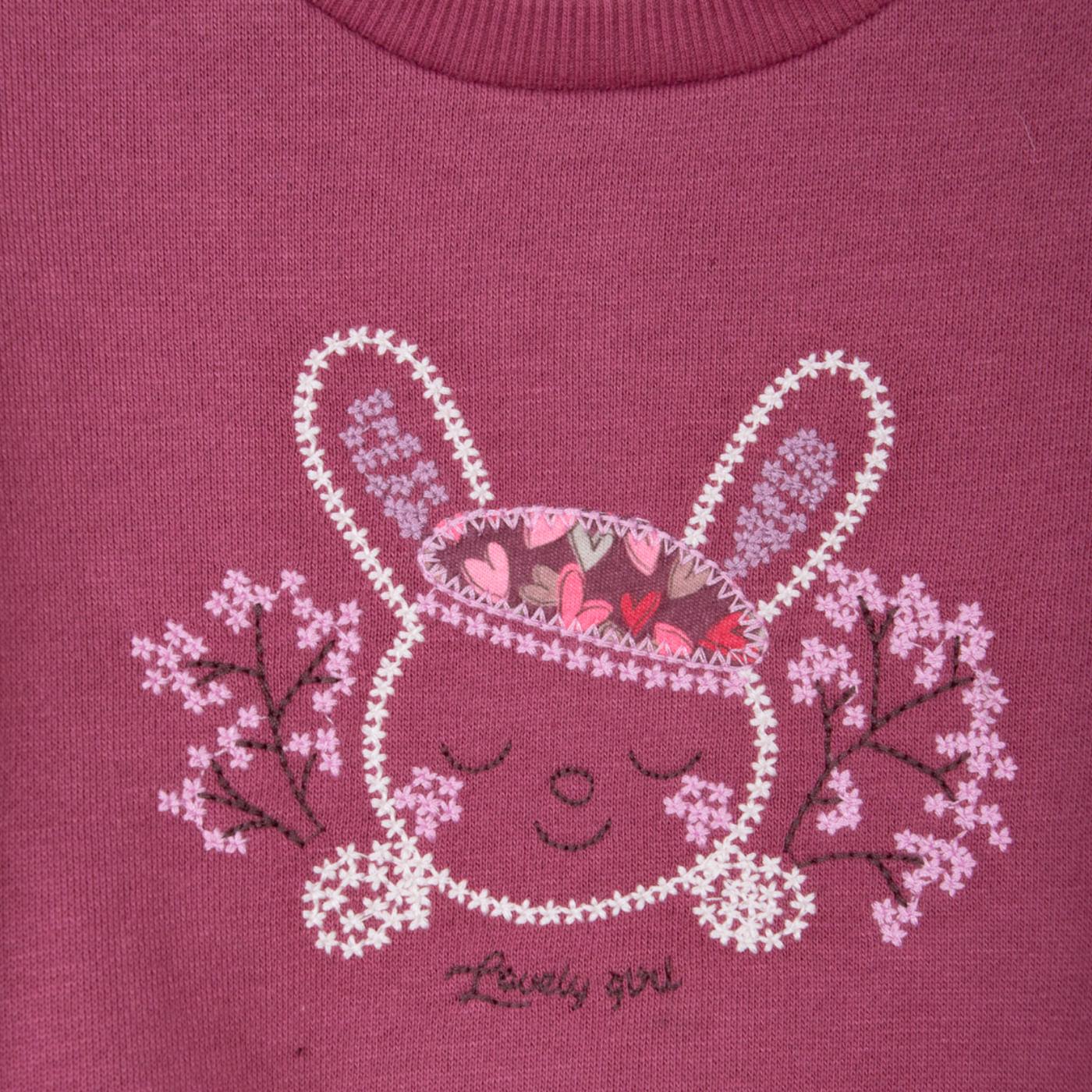POLERA BEBÉ NIÑA CIRUELA TALLA 3M - 3