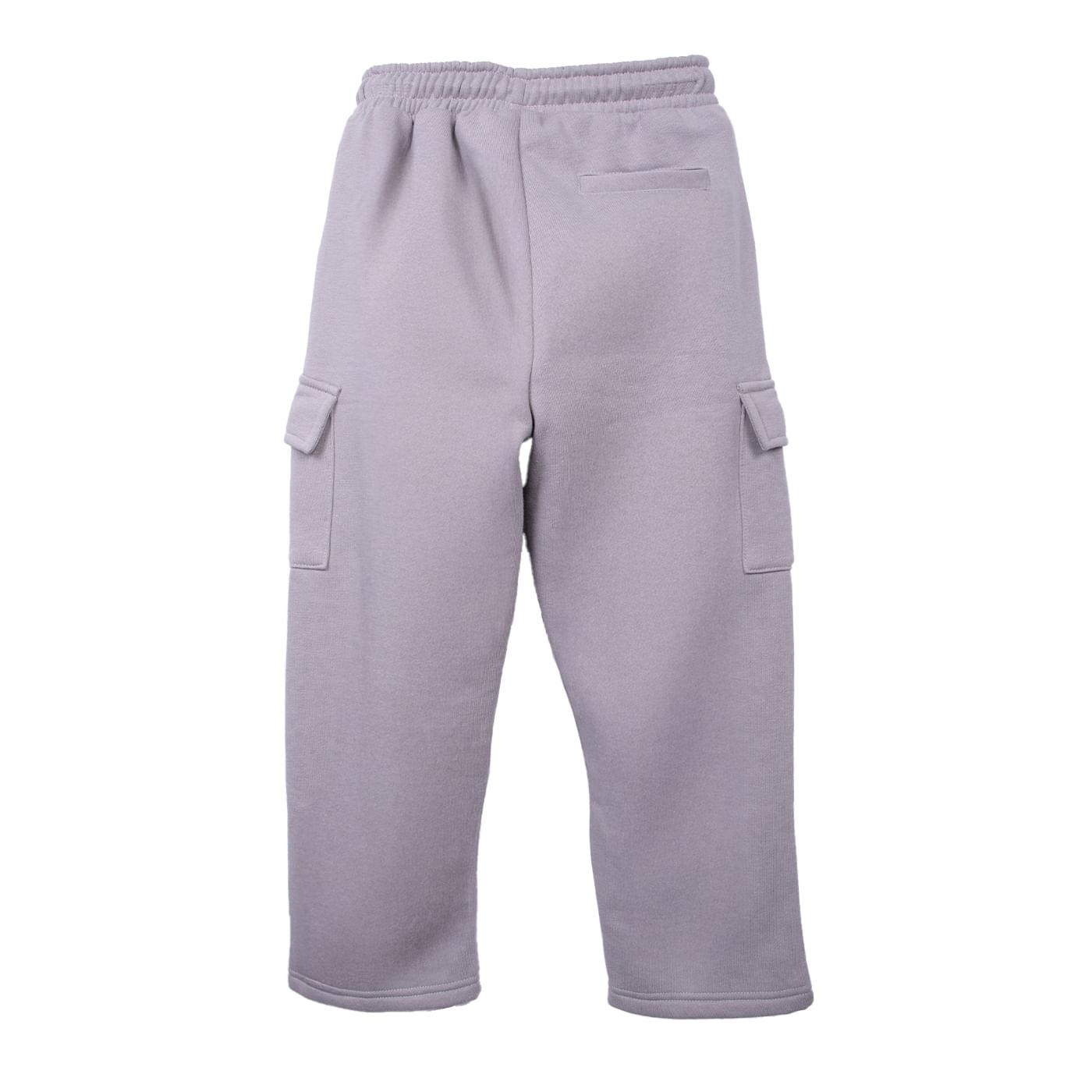 PANTALÓN BUZO NIÑO TAUPE TALLA 8 - 2