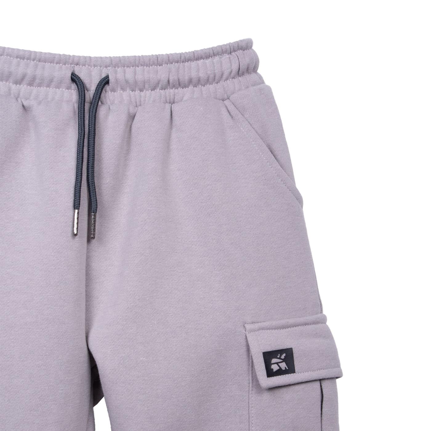 PANTALÓN BUZO NIÑO TAUPE TALLA 8 - 3