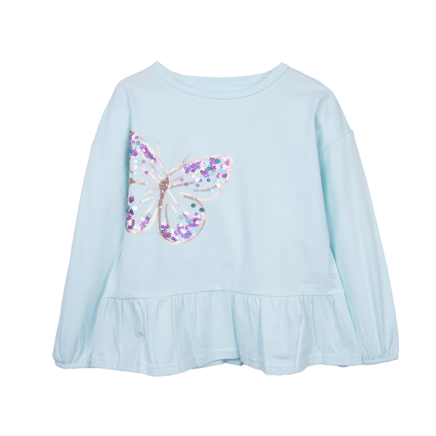 POLO NIÑA AQUA TALLA 4 - 1