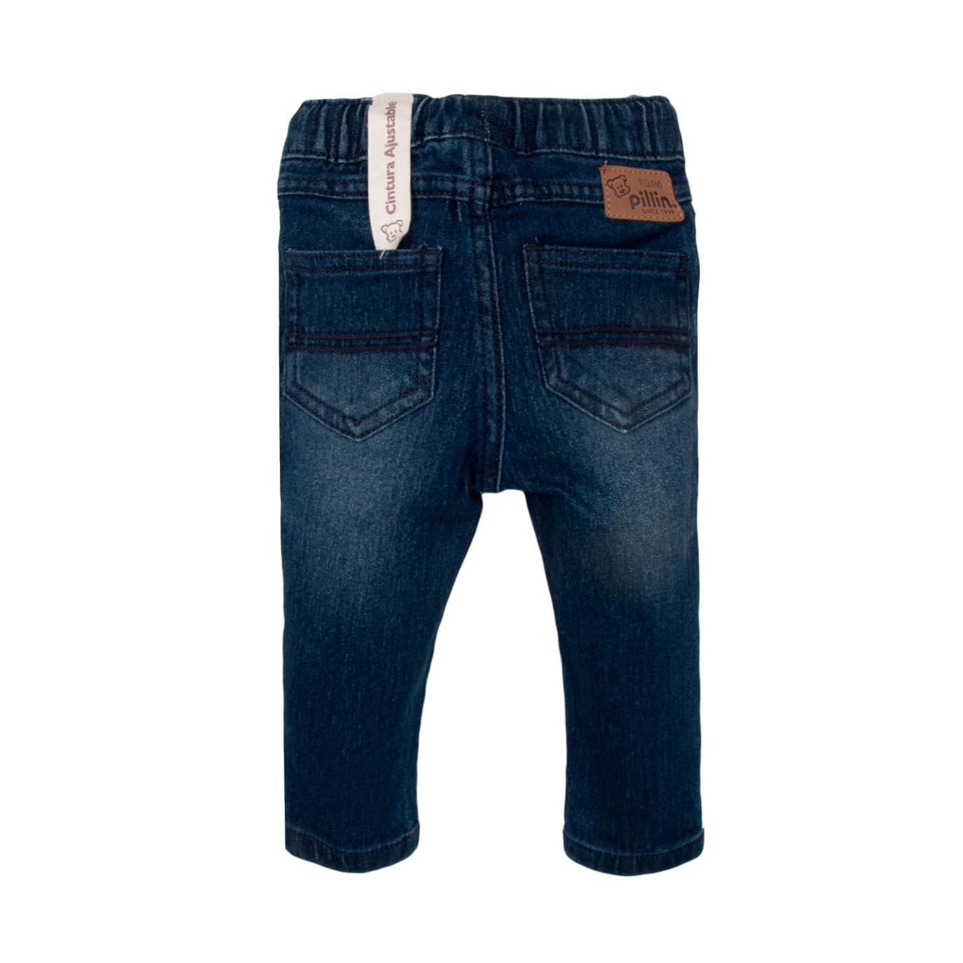 JEANS BEBÉ NIÑO DENIM TALLA 9M - 2