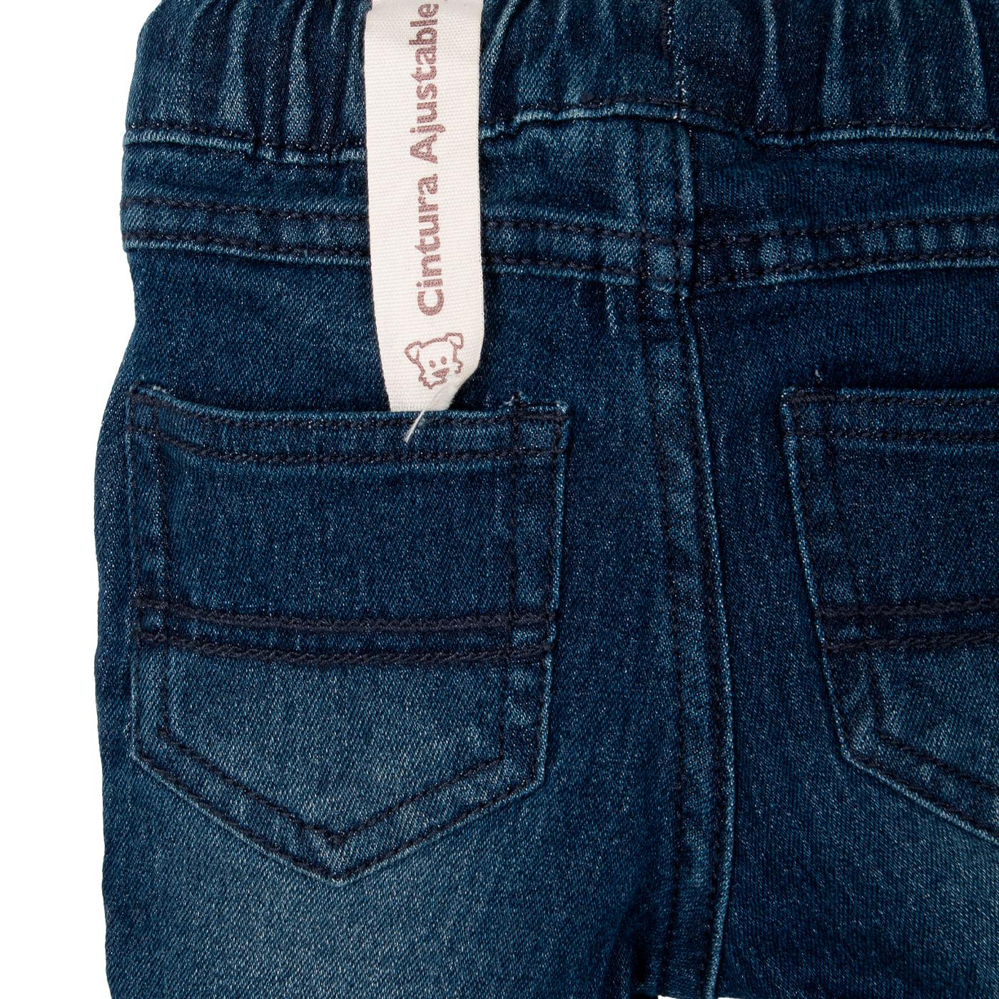 JEANS BEBÉ NIÑO DENIM TALLA 9M - 4