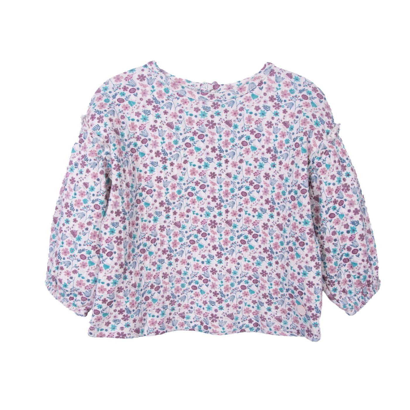 POLO BEBÉ NIÑA ROSADO OSCURO TALLA 3 - 1