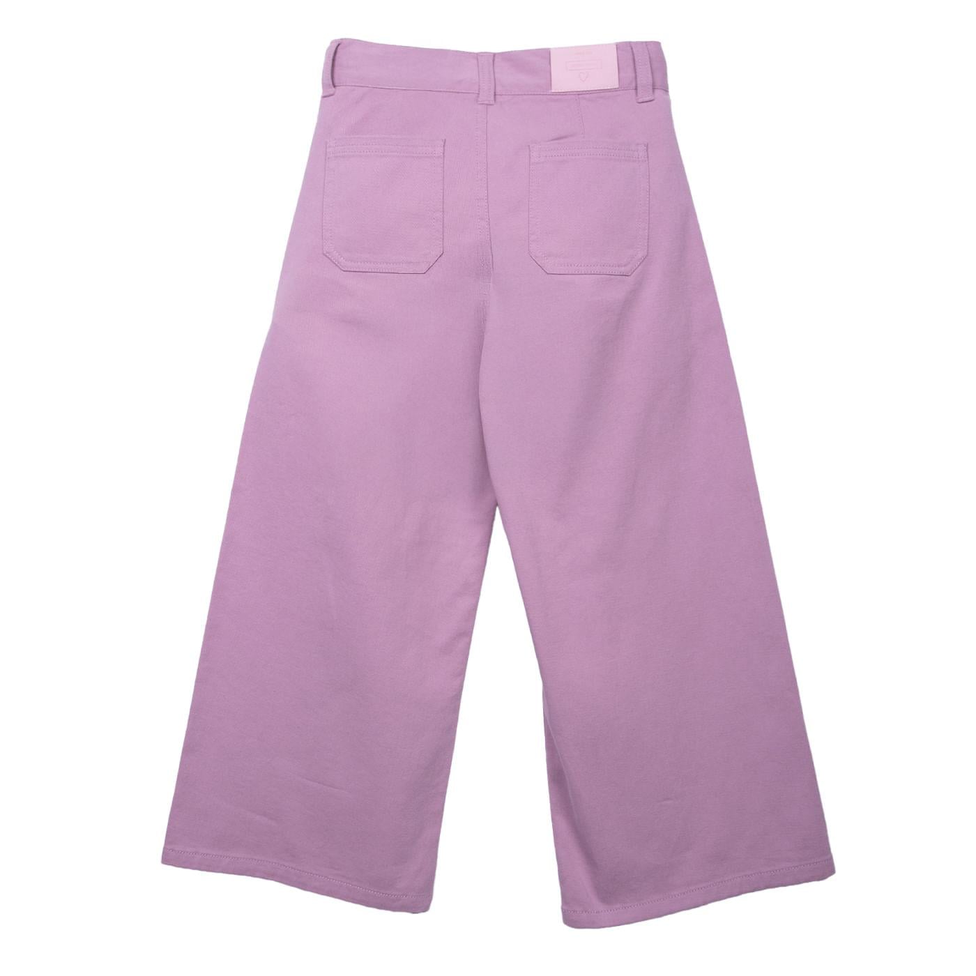 PANTALÓN NIÑA MALVA TALLA 2 - 2