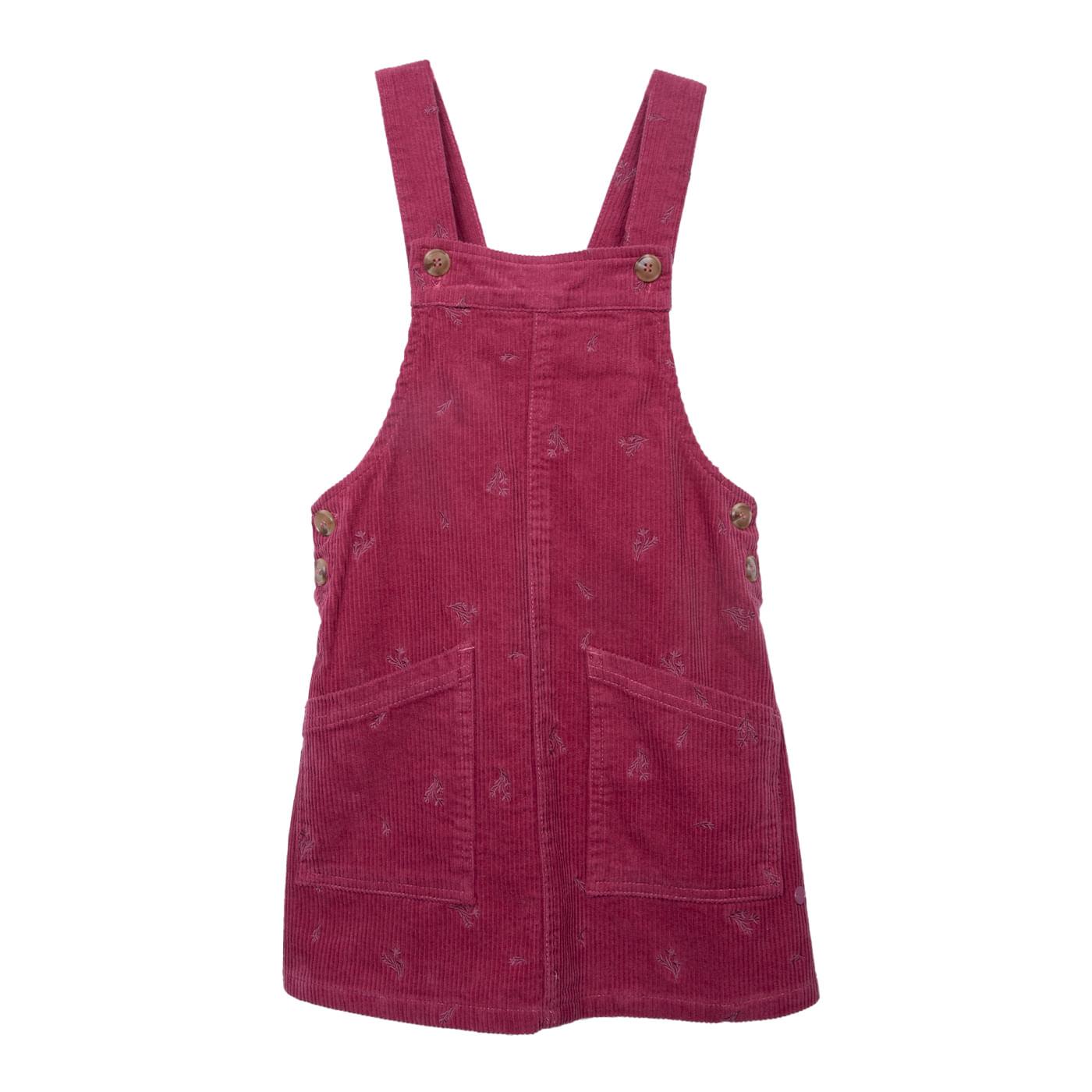 VESTIDO NIÑA BURDEO TALLA 12 - 1