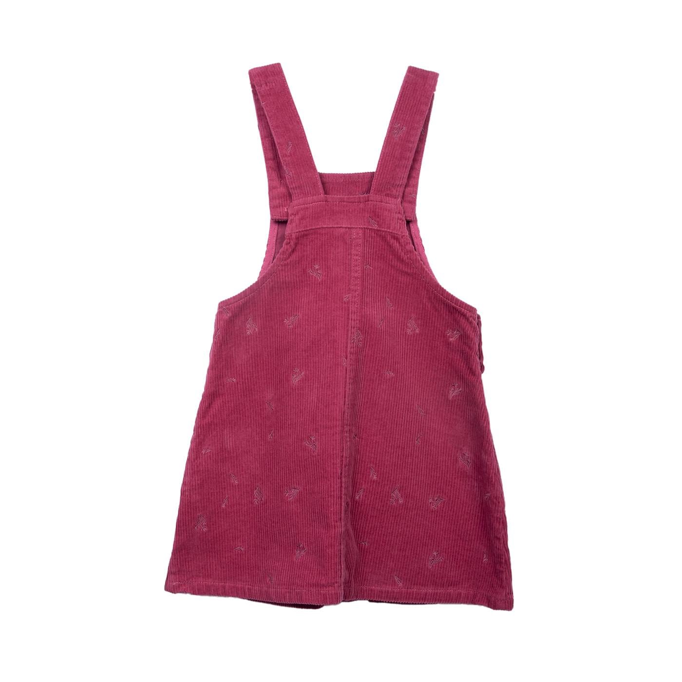 VESTIDO NIÑA BURDEO TALLA 12 - 2