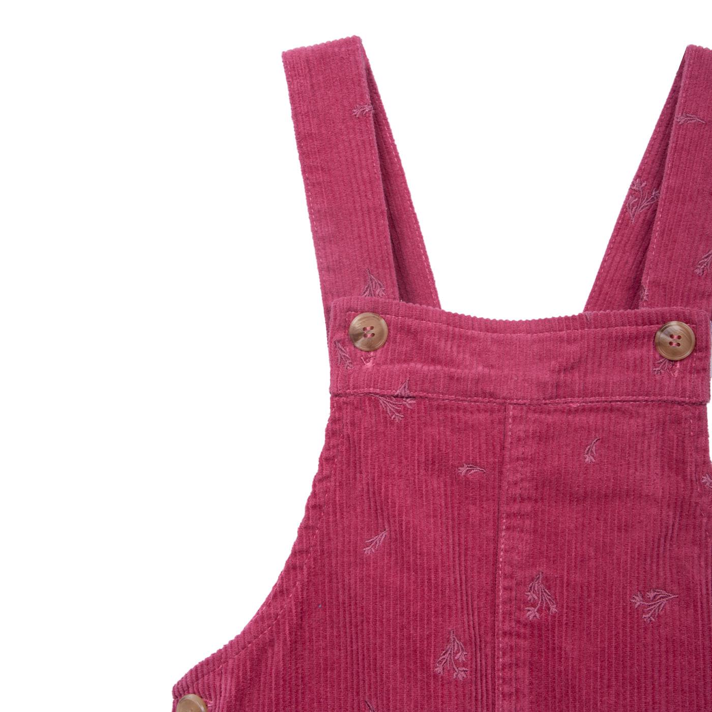 VESTIDO NIÑA BURDEO TALLA 12 - 4