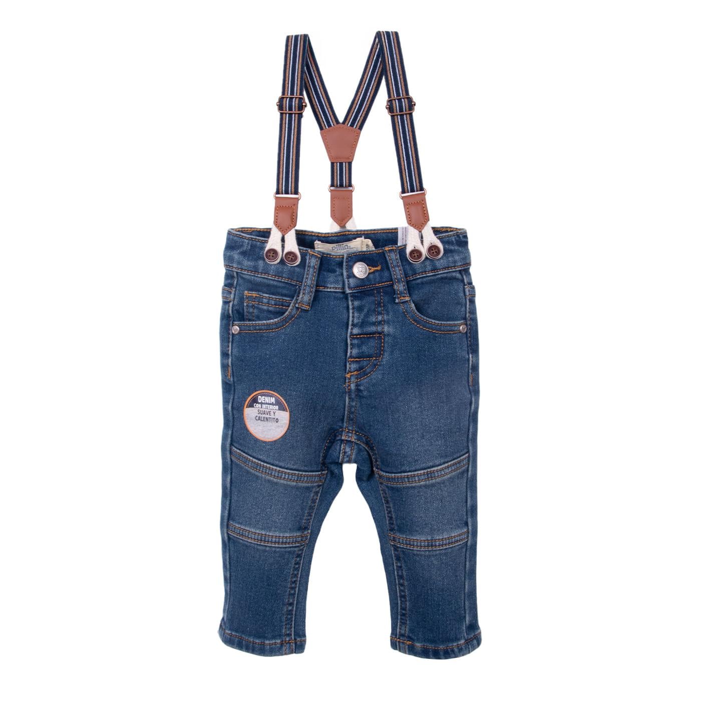 JEANS BEBÉ NIÑO DENIM TALLA 24M - 1