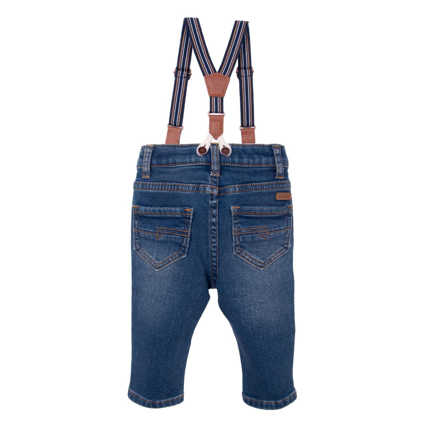 JEANS BEBÉ NIÑO DENIM TALLA 24M - 2
