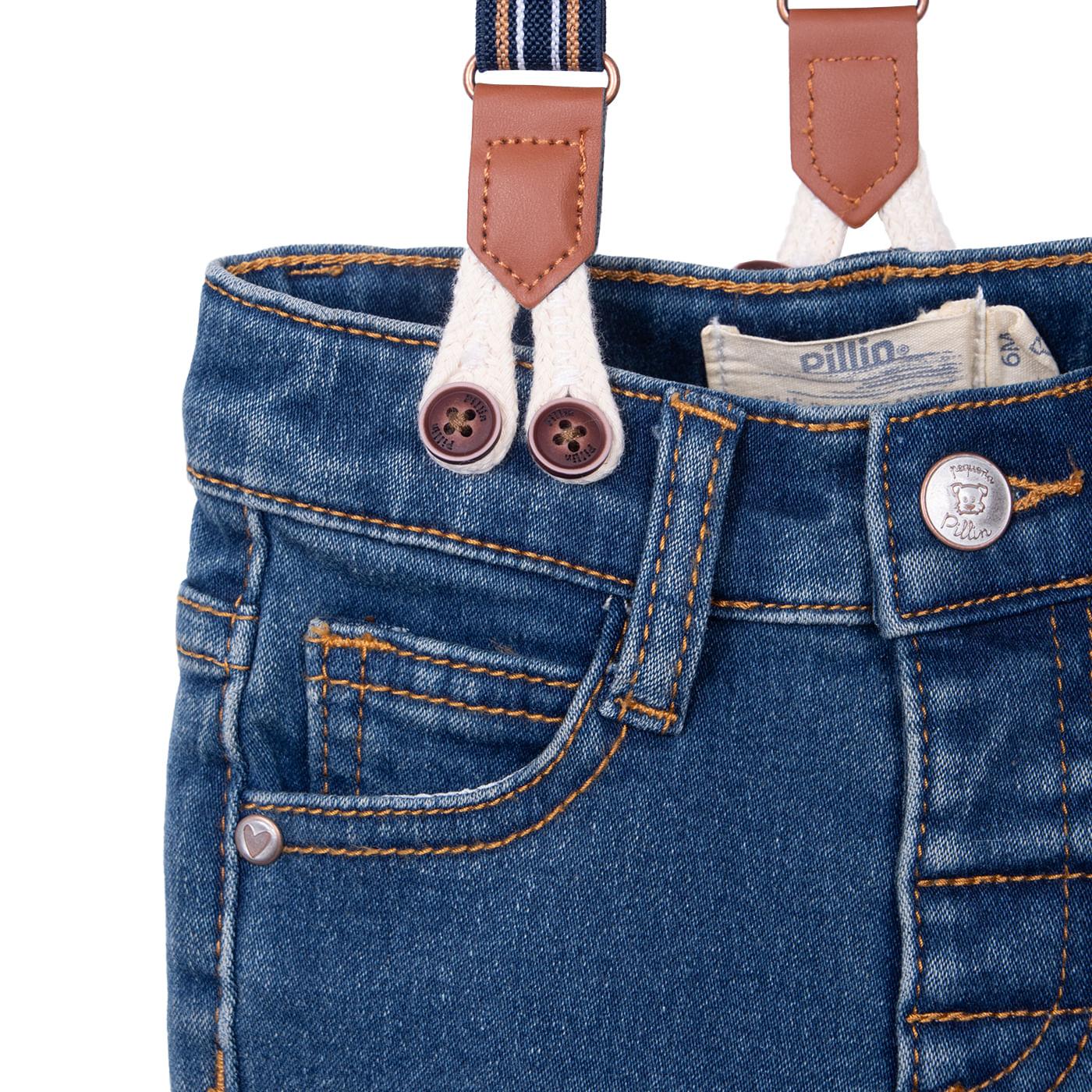 JEANS BEBÉ NIÑO DENIM TALLA 24M - 3