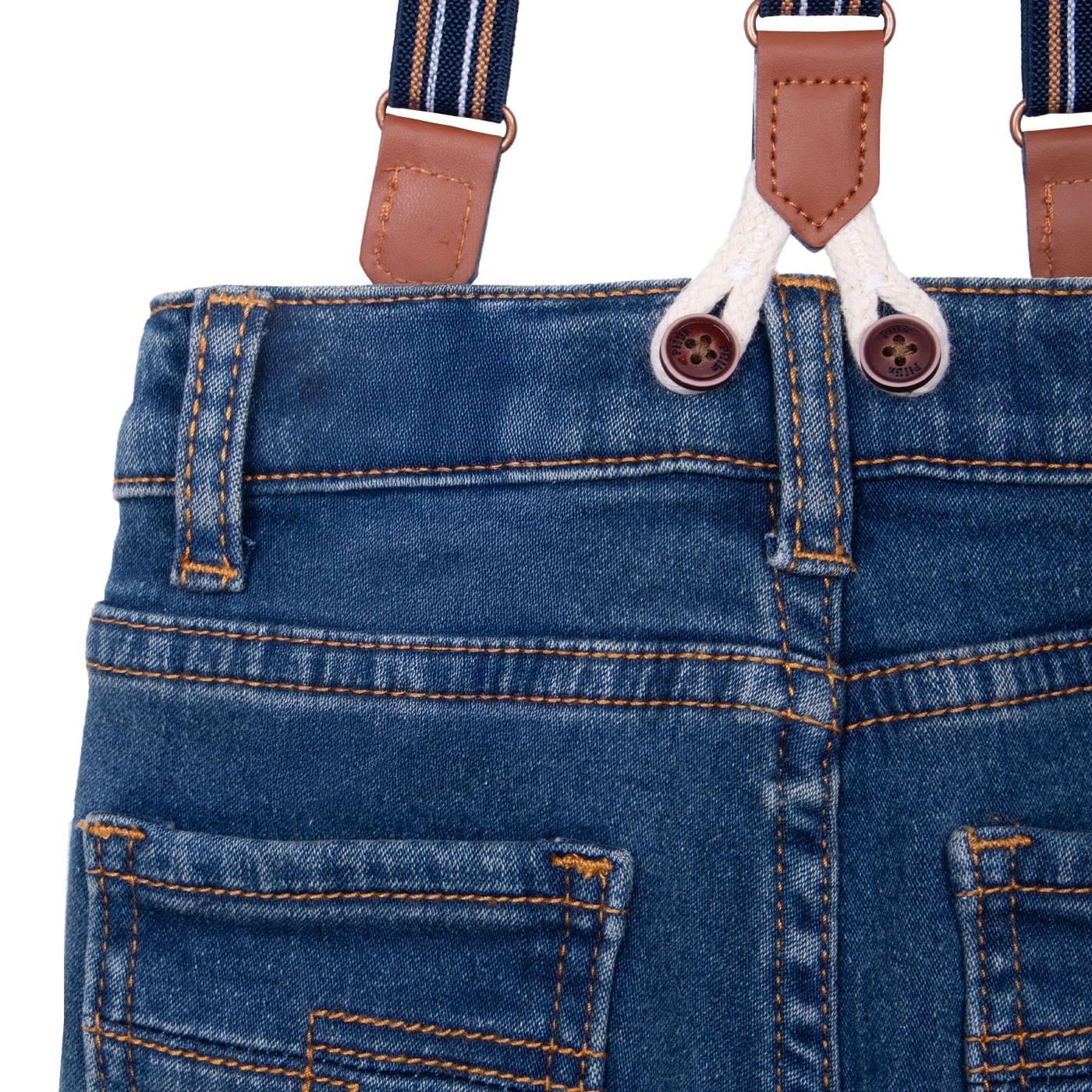JEANS BEBÉ NIÑO DENIM TALLA 24M - 4