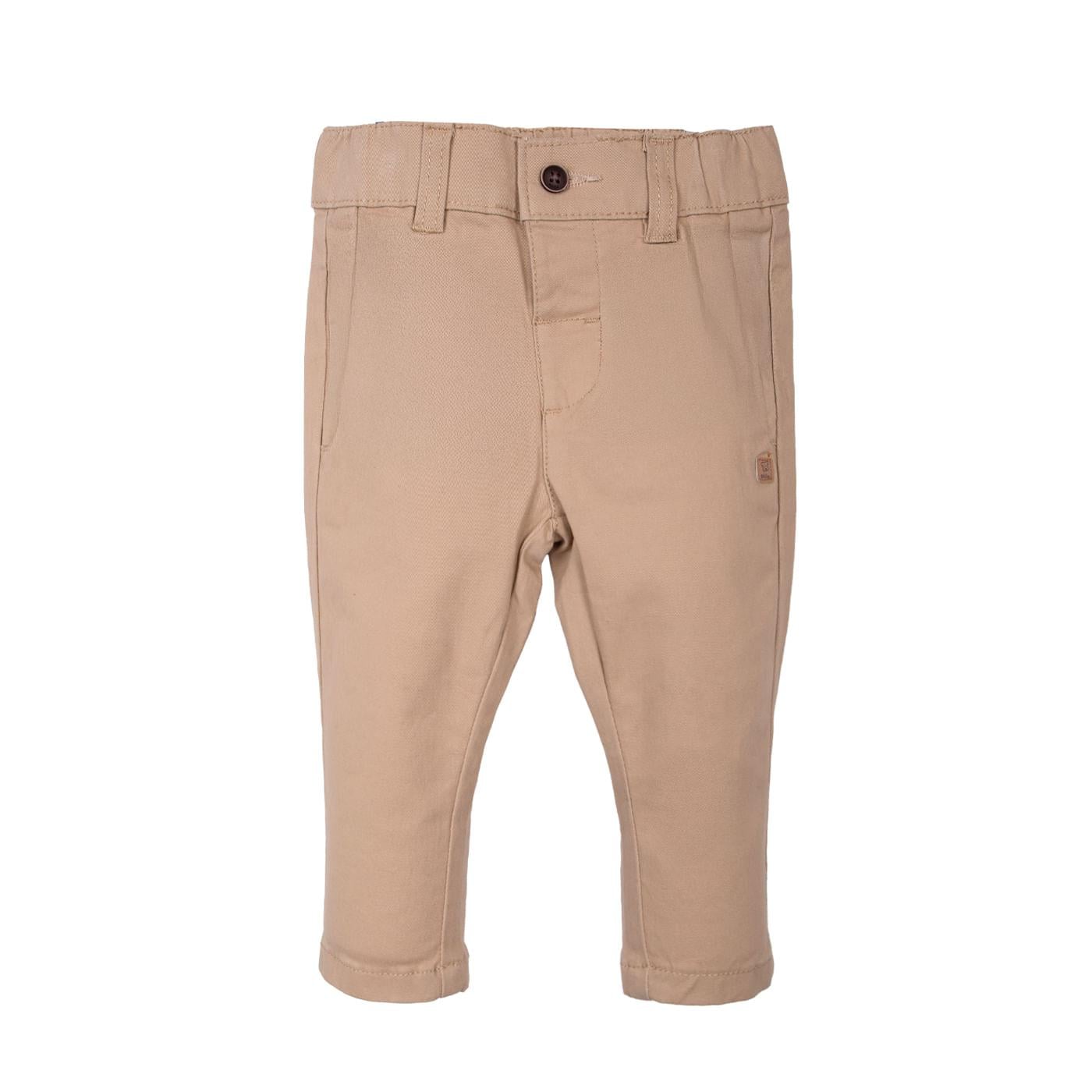 PANTALÓN BEBÉ NIÑO BEIGE TALLA 12M - 1