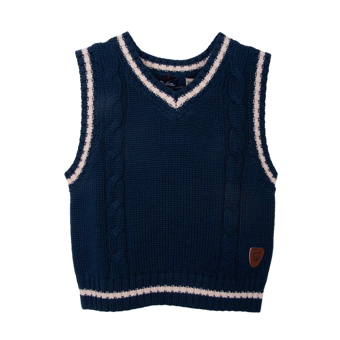 CHOMPA BEBÉ NIÑO AZUL TALLA 3M - 1