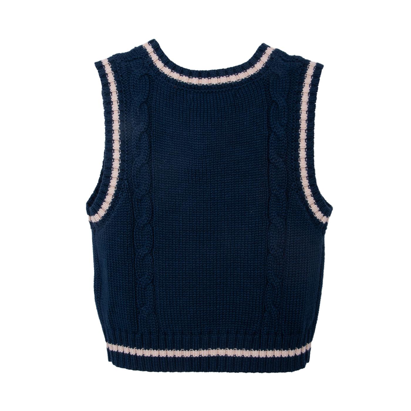 CHOMPA BEBÉ NIÑO AZUL TALLA 3M - 2