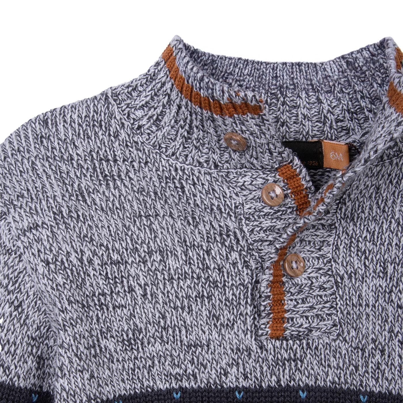 CHOMPA BEBÉ NIÑO MARENGO TALLA 18M - 3