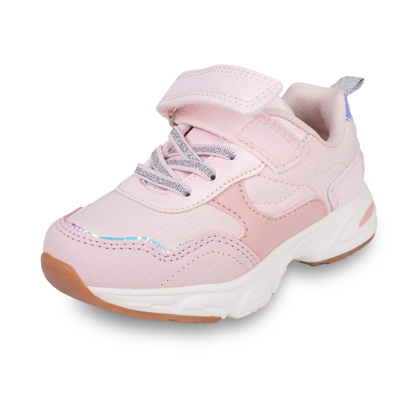 ZAPATILLAS BEBÉ NIÑA ROSADO TALLA 25 - 5