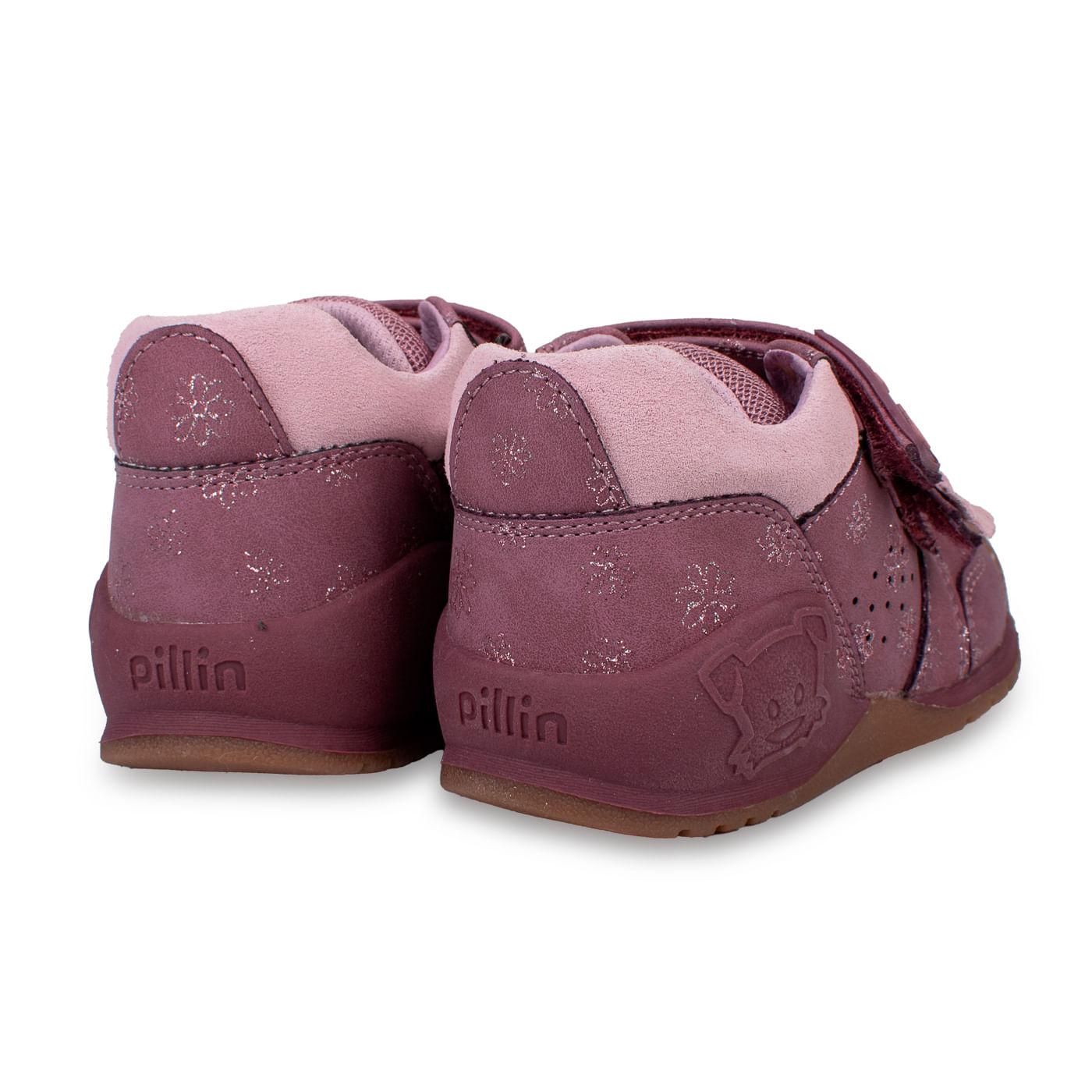 ZAPATO CLÁSICO BEBÉ NIÑA MORADO TALLA 18 - 3