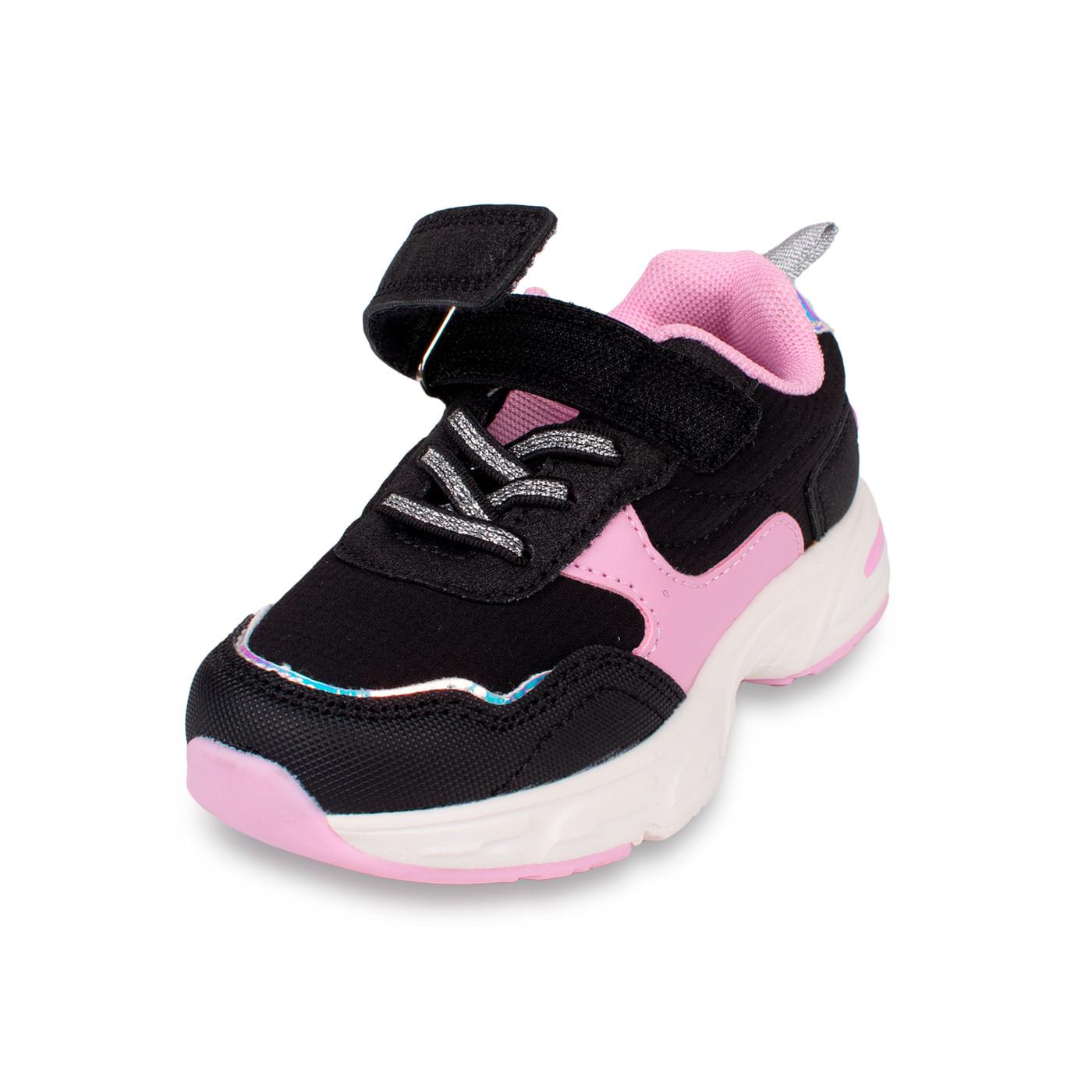 ZAPATILLAS BEBÉ NIÑA NEGRO TALLA 27 - 5