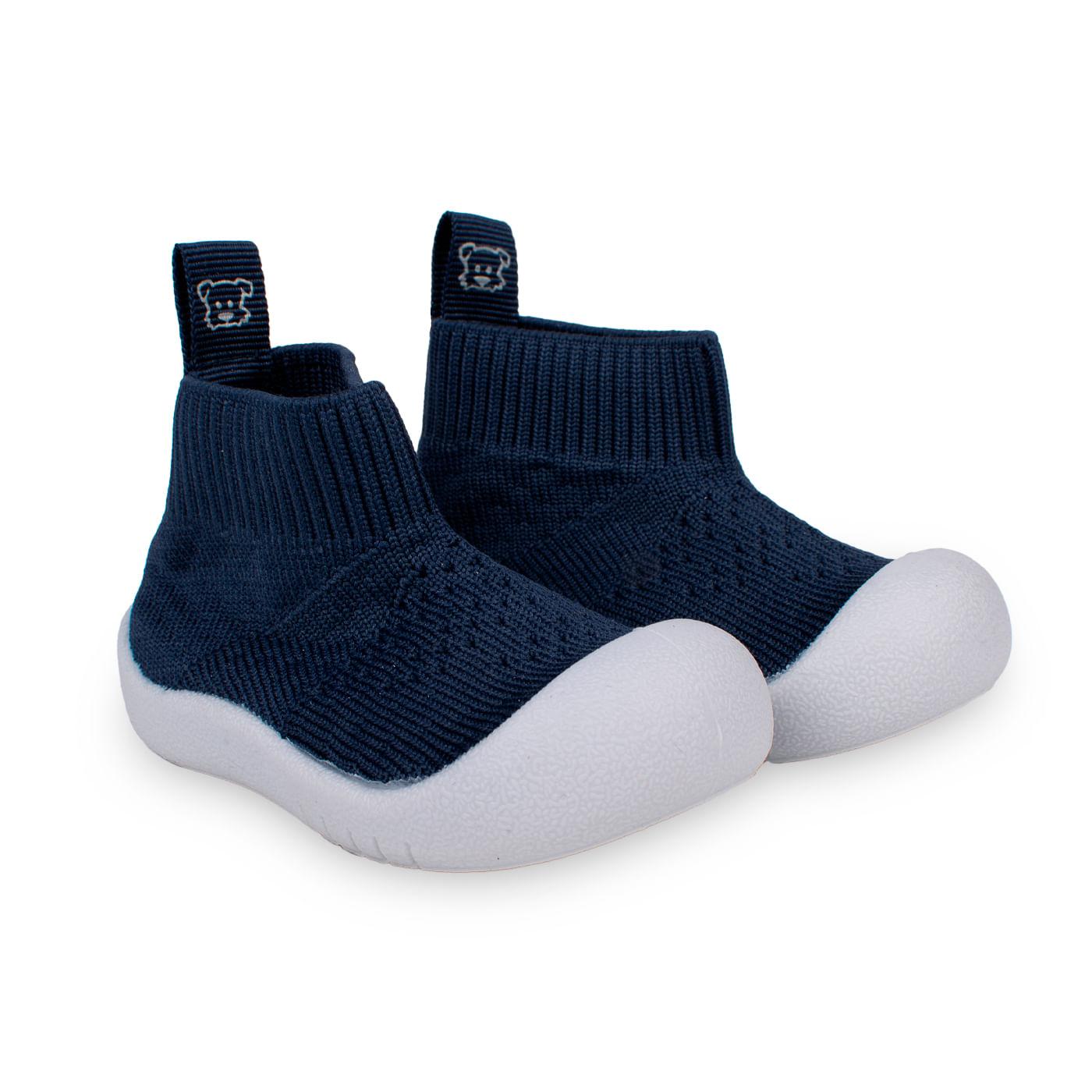 ZAPATO PRE CAMINANTE BEBÉS NIÑO AZUL MARINO TALLA 18 - 1