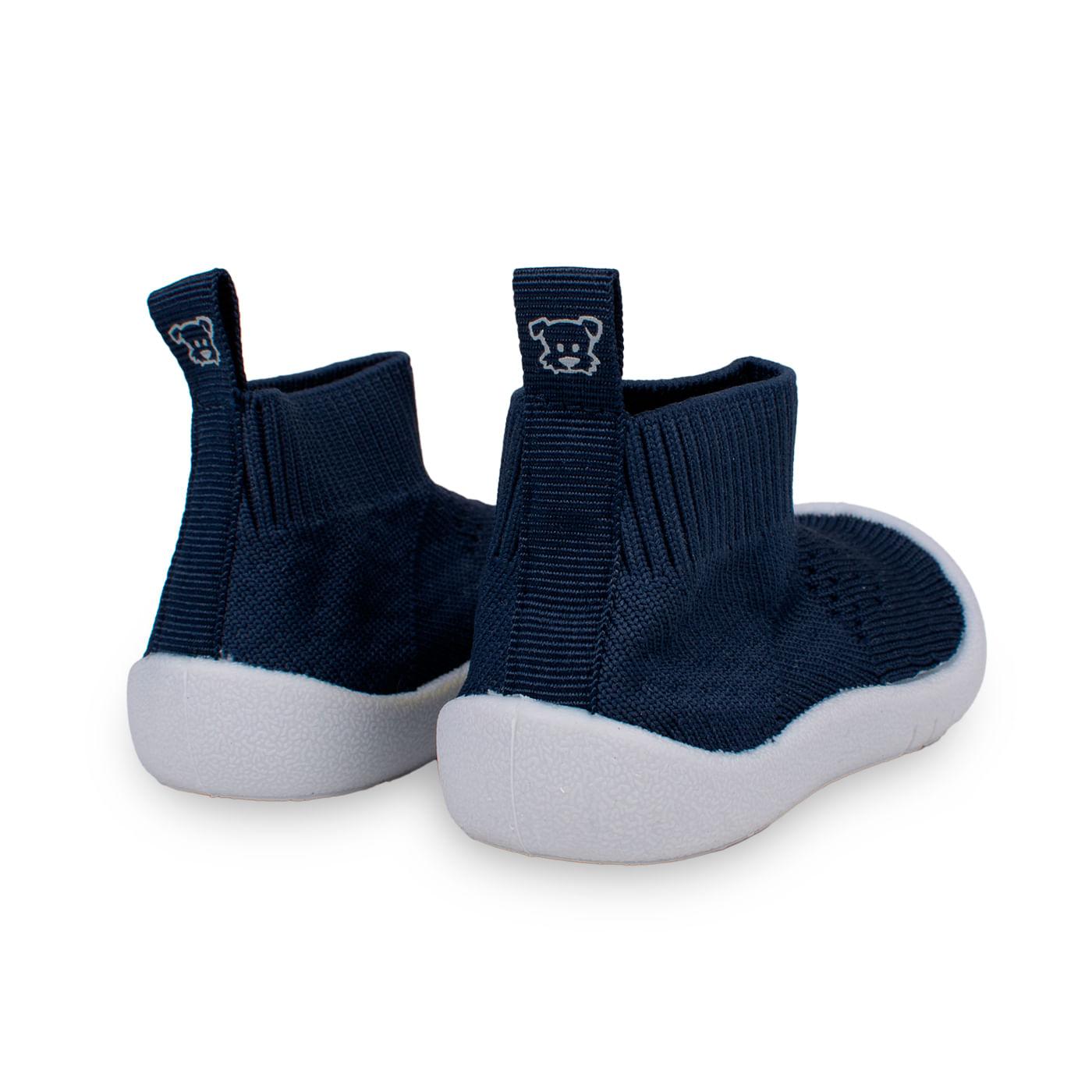 ZAPATO PRE CAMINANTE BEBÉS NIÑO AZUL MARINO TALLA 18 - 3