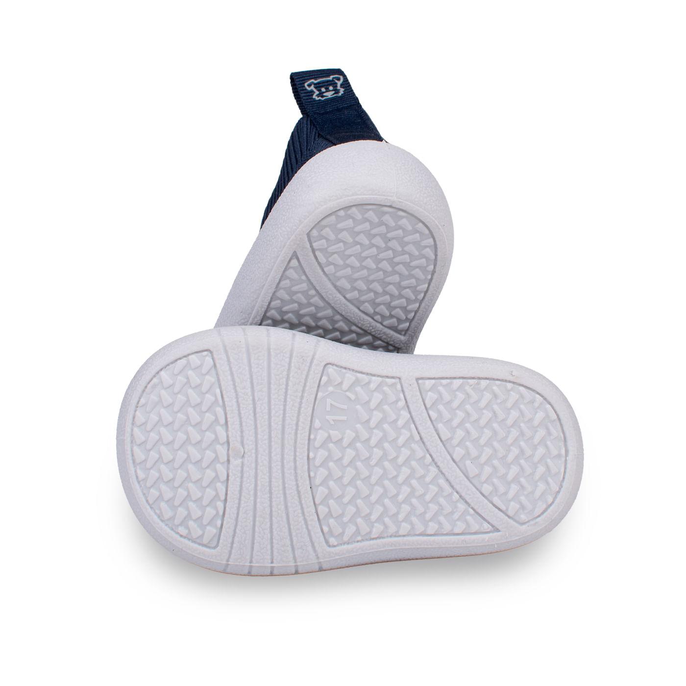 ZAPATO PRE CAMINANTE BEBÉS NIÑO AZUL MARINO TALLA 18 - 4