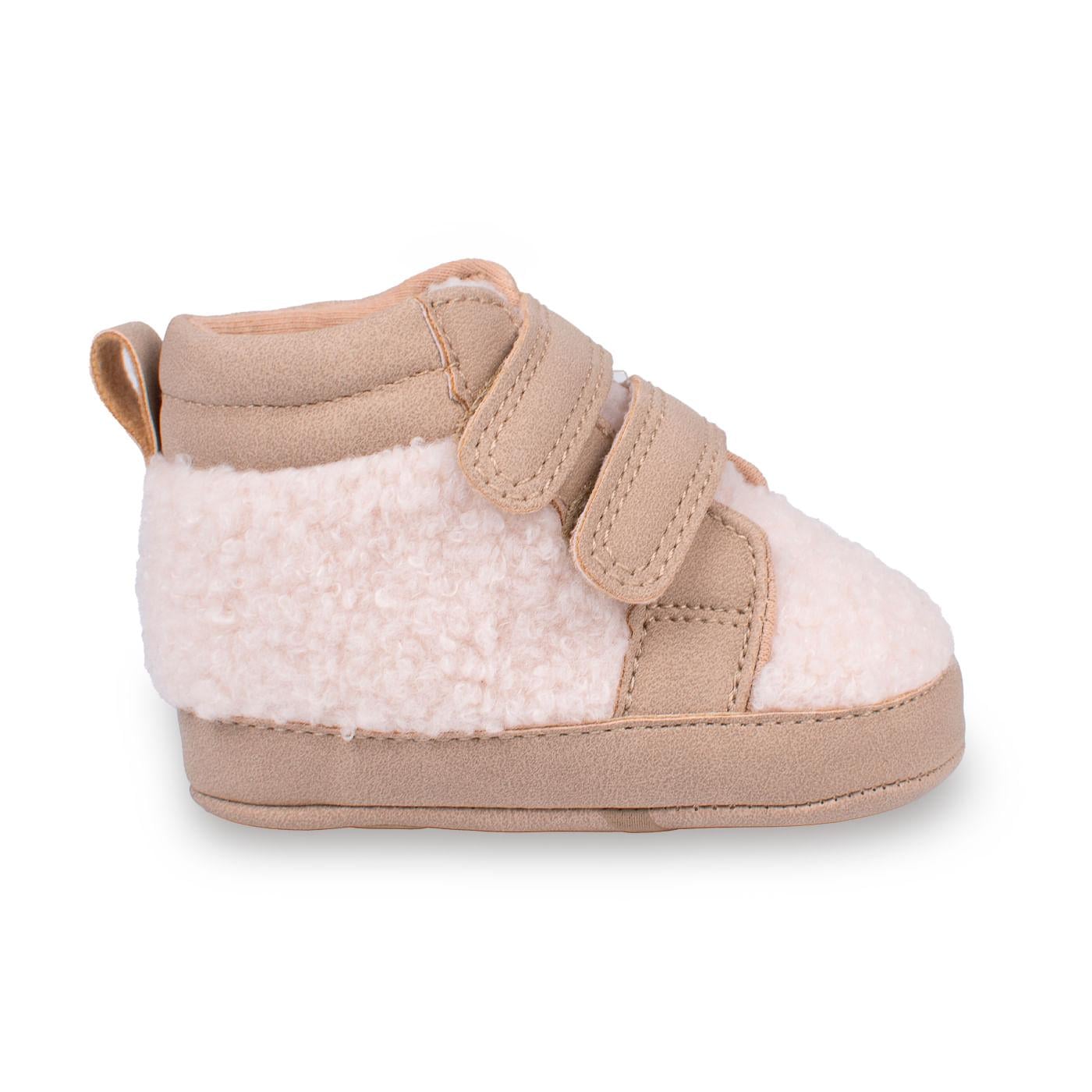 ZAPATILLAS BEBÉS NIÑO BEIGE TALLA 0-3M - 2