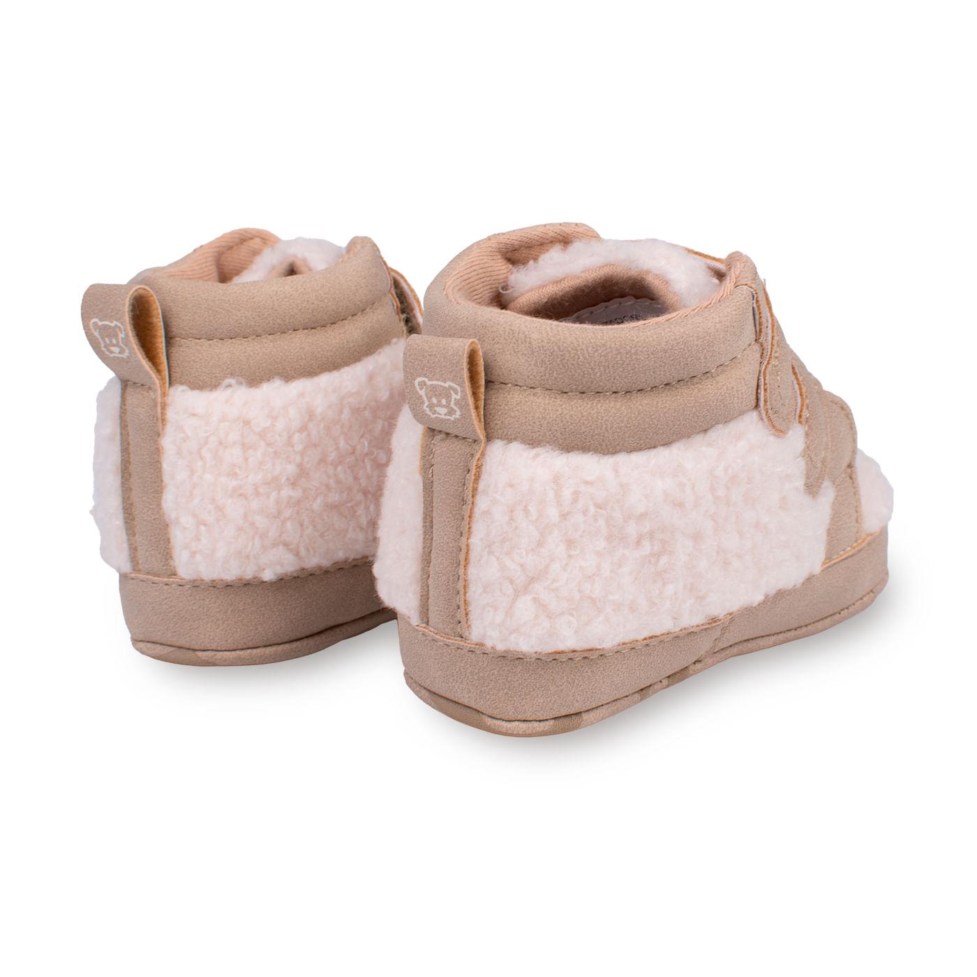 ZAPATILLAS BEBÉS NIÑO BEIGE TALLA 0-3M - 5