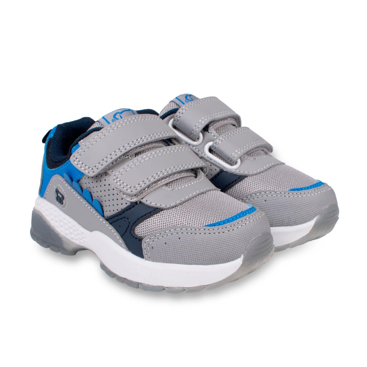 ZAPATILLAS BEBÉ NIÑO GRIS TALLA 21 - 1